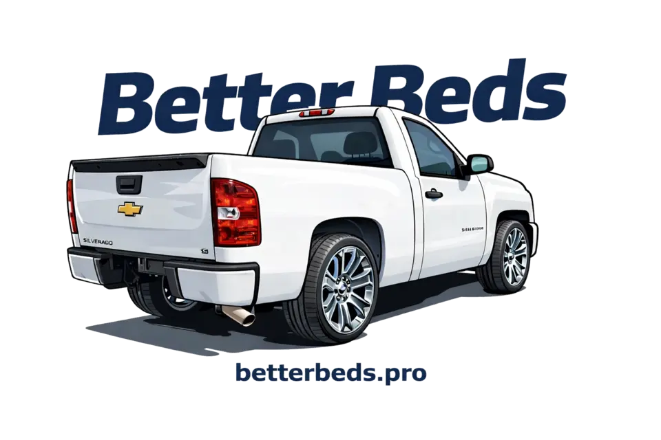 Stylized Better Beds truck bed repair and installation result